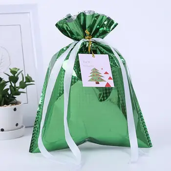 10 бр. Различни атрактивни многофункционални цветни чанти за съхранение на шоколадови бонбони, подаръци, празнична украса за дома, подаръци чанти, Коледни подаръци чанти