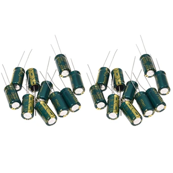 20pcs електролитни кондензатори на дънната платка 10 3300 icf бразда