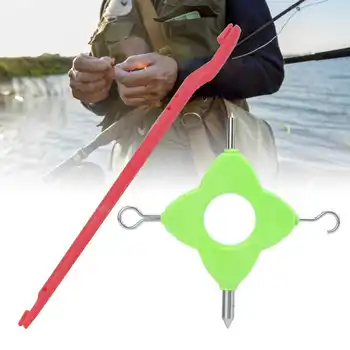 4 В 1 Инструмент с няколко съемниками, Риболовни примамки, инструмент за връзване на въдица и риболовен комплект за извличане на куката
