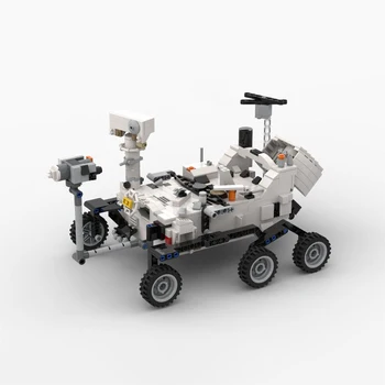 670ШТ MOC-48997 Постоянство робот rover и Изобретателност Хеликоптер на НАСА Строителни Блокове Модел Играчки Тухла Детски Подарък За Рожден Ден