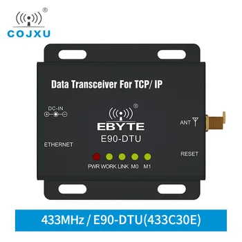 Ethernet Modbus 433 Mhz 1 Ват Ин TCXO E90-DTU (433C30E) АД за предаване на данни на големи разстояния Безжичен Радиостанцията модем ethernet