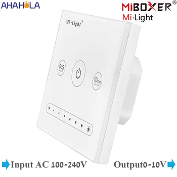 Miboxer Smart Switch Led Димер 220-110 На вход Milight Сензорни Ключове Димер 220 за Светлина Сензорен Диммера 220 Изход 0-10 В