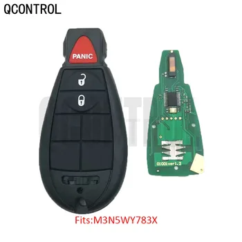 QCONTROL 3BT Авто Дистанционно Нов Смарт Ключ за Chrysler 300 Town & Country FCC ID M3N5WY783X /YZ-C01C