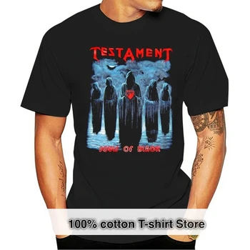 Testament - Souls of Black Тениска Тениска Битник Harajuku Марка дрехи Тениска На Поръчка Добро качество Топ Тениска Плюс Размер