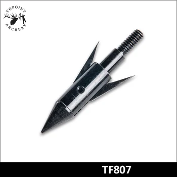 Topoint TF807 Риболовен съвет стрели с дължина 135 зърна от 4,6 см, черен върха на стрели, стрелба с лък, лов