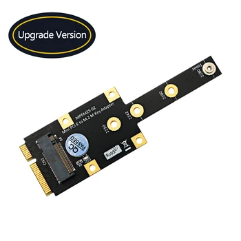 Адаптер SSD Mini PCI-E за NVME Mini PCI Express за M. 2 M Key Converter Такса за Разширяване на Странично Board за SSD 2230 2242 2260 2280 М2