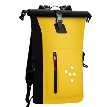 Водоустойчива чанта за рафтинг, Плаващ Водоустойчива раница от PVC, Лек Многофункционална раница на колела за жени и мъже, Плаващи