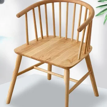 Дизайн на Обедната на стол за интериора, Спалня, Плаж, Градина, Дървен Стол за дневна, Ресторант на открито, Мебели за спалня Silla Comedor BZ