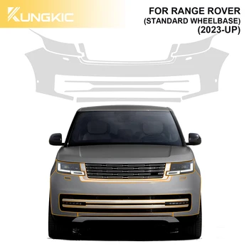 за Range Rover Стандартна дължината на Колесната База 2023-UP Tpu Прозрачно Защитно Фолио За Екстериора на Автомобила PPF Защита на Боя, Прозрачни Етикети