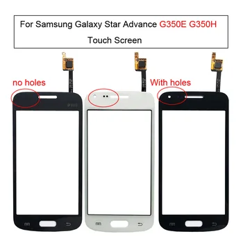 За Samsung Star Galaxy Advance G350E G350H, сензорен дисплей, Дигитайзер, Предната стъклена леща, тъчпад