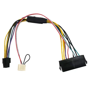 Кабел-адаптер ATX с 24-пинов на 6-пинов кабел за преобразуване Подходящ за HP 600G1 кабел-захранващ адаптер