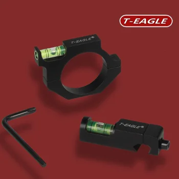 Комплект метални вана нива на T-EAGLE за определяне поглед с тръбата 25,4 мм/ 30 мм, Тактически оптичен мерник, пръстен за оптични поглед