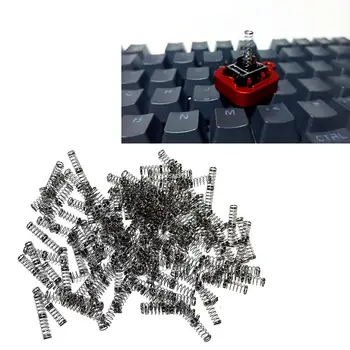 Комплект пружини от 100 части | Поцинковани пружини компресия и стречинг за механична клавиатура Совалка