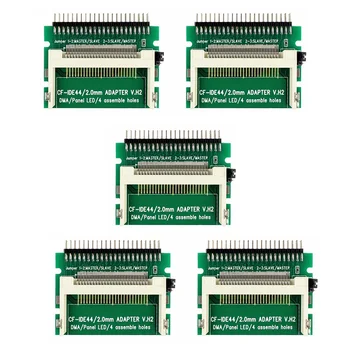 Конвертор 5X Compact Flash Cf-карта в Ide 44Pin с жак 2 mm, зареждащ адаптер за 2,5-инчов твърд диск