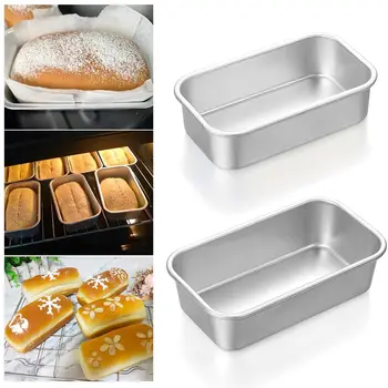 Кухненски Приспособления Форма за печене на торта Форма за печене на хляб от алуминиева сплав с незалепващо покритие Кутия за хляб