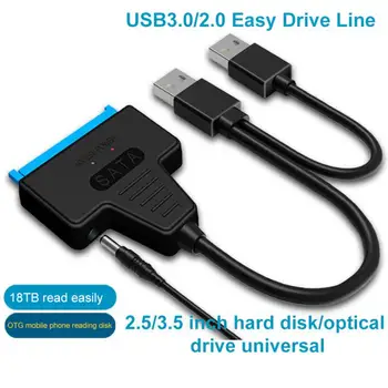 Линията Easy Drive От Usb 3.0 и до Sata С порт захранване dc Линия Адаптер Механични твърди твърд диск USB2.0 Линия Easy Drive