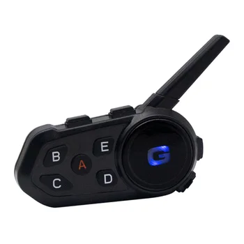 Мотоциклет шлем Bluetooth слушалка Водоустойчив и шумоподавляющая автомобили Bluetooth слушалка Универсална