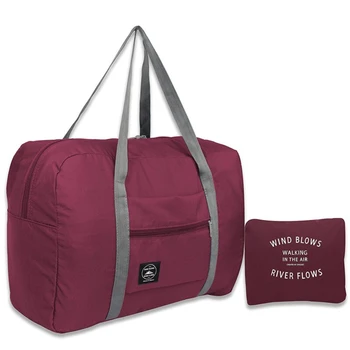 Новата многофункционална сгъваема чанта на едно рамо, чанта за ръчен багаж, Голям голям чанта за съхранение на багаж, водоустойчив