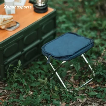 Открит Сгъваем стол Преносим Външен джоб Скица на Хартия Сгъваем Стол за риболов Mazar Bench Стол за къмпинг