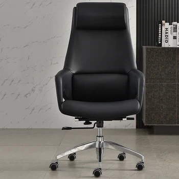 Офис стол за очакванията в спалнята на пода, Ергономичен Офис стол от алуминий Nordic School, Работно Въртящо се кресло Silla Gamer Furniture