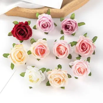 Подарък кутия за шапки ръчна изработка във формата на венец във формата на цвете роза в ретро стил, Материал за производството на аксесоари за украса на дома и за сватба