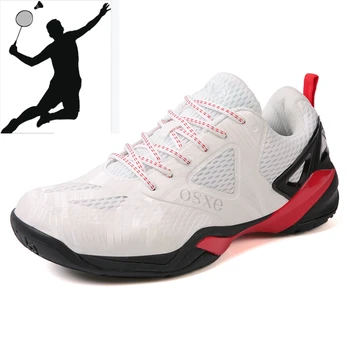 Професионален мъжки удобни обувки за тенис за бадминтон, Еластични, леки маратонки за тренировки по бадминтон, мъжки волейболни маратонки