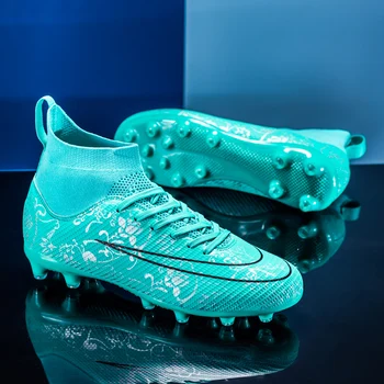 Професионални мъжки футболни обувки Спортни футболни обувки, Детски Футболни обувки за момчета Маратонки Унисекс Едро Улични свръхлеки