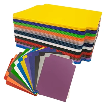 Разделители търговия с карти, 60 бр. многоцветни разделители на страниците за повикване, за офис игрални карти