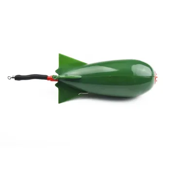Ракета фидер риболов на шаран, автоматична обратна риболовна капан за улов на риба на дълги разстояния, торпеда с фиксирана точка за примамка и капан торпедная