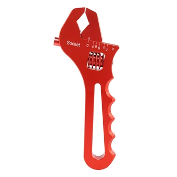 Регулируем гаечен ключ, An Гаечен ключ, алуминий гаечен ключ е Инструмент за инсталиране на маркуча Алуминиев гаечен ключ AN3-AN16