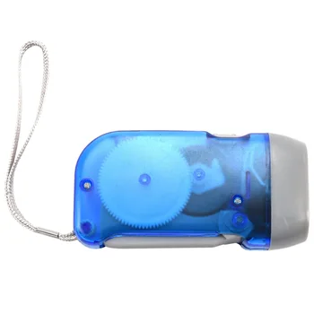 Ръчно led фенерче, динамо-машина, мини-фенерче led авариен домашен динамо фенер, самозаряжающийся ръчен фенер