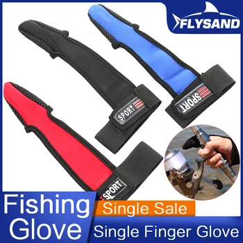 Защитни ръкавици FLYSAND с един пръст Голи върховете на пръстите на Рибарски Нескользящие ръкавици Морски риболов Ръкавици с един пръст Еднократна разпродажба